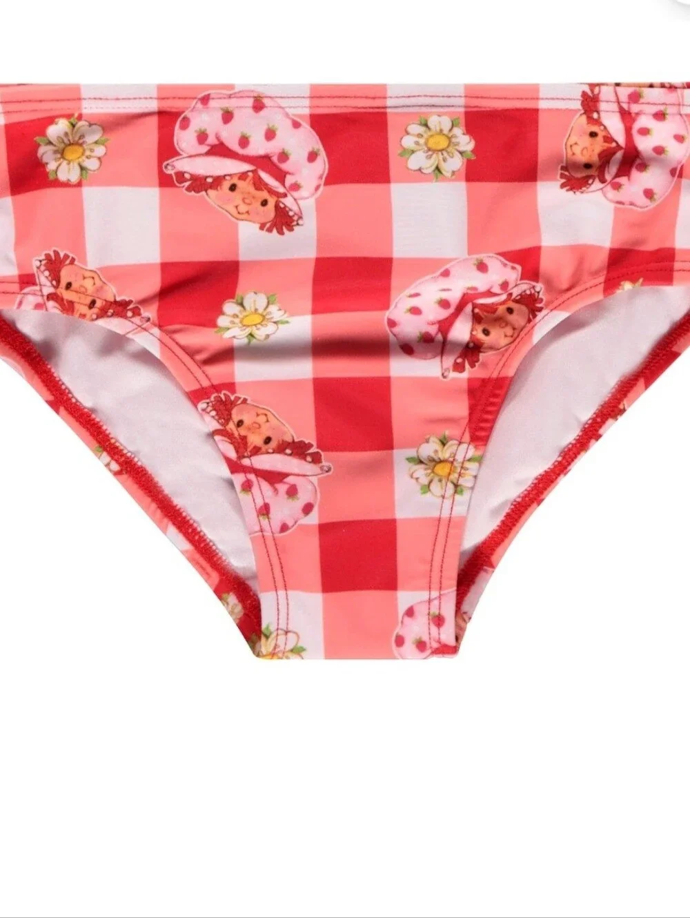 Dreamwave Toddler 2T or 3T Strawberry Shortcake 2 Piece Swimsuit Cover Up NWT